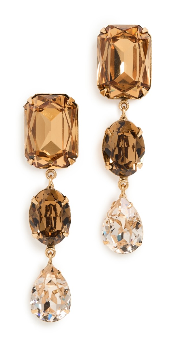 Jennifer Behr Aviva Earrings Gold