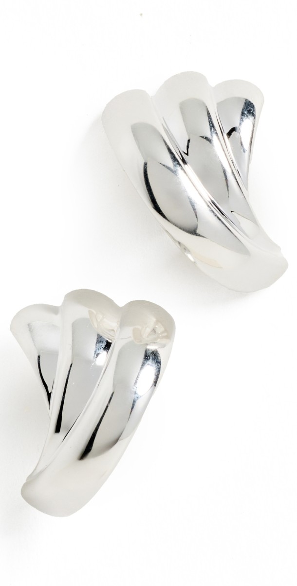 LIÉ STUDIO The Magda Earrings Silver