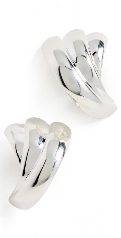 LIÉ STUDIO The Magda Earrings Silver