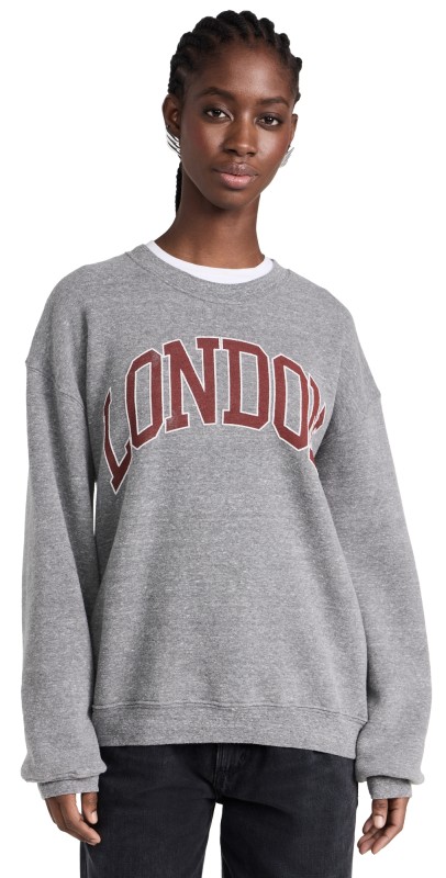 Daydreamer London BF Crew Sweatshirt Heather Grey