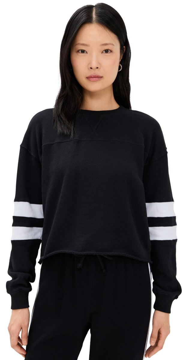 Year of Ours Varsity Sweatshirt Black