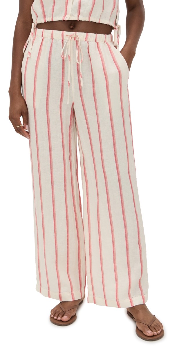 Birds of Paradis Vera Pants Pomme Stripe