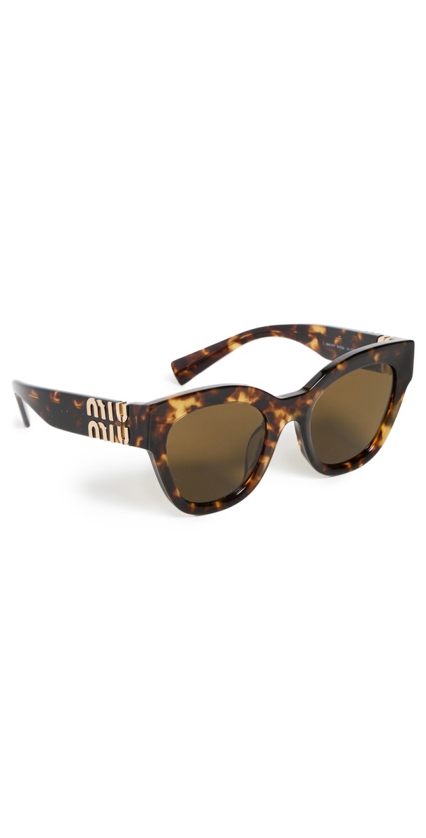 Miu Miu Glimpse Sunglasses Honey Havana