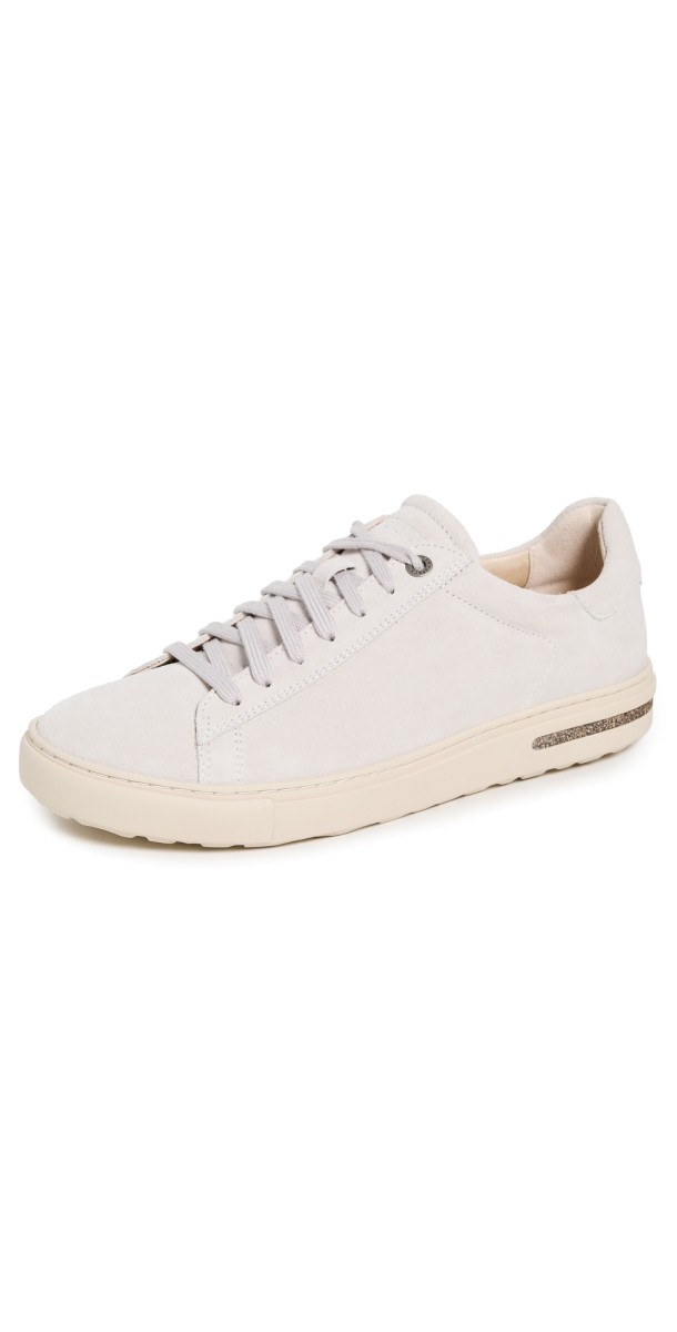 Birkenstock Bend Suede Sneakers Antique White