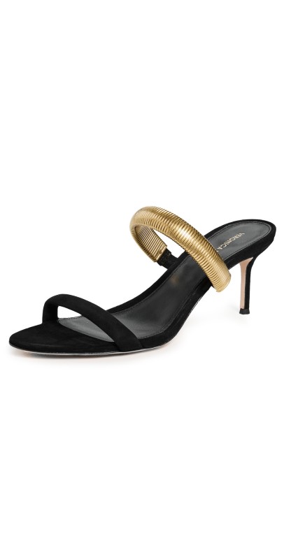 Veronica Beard Tobin Sandals Black