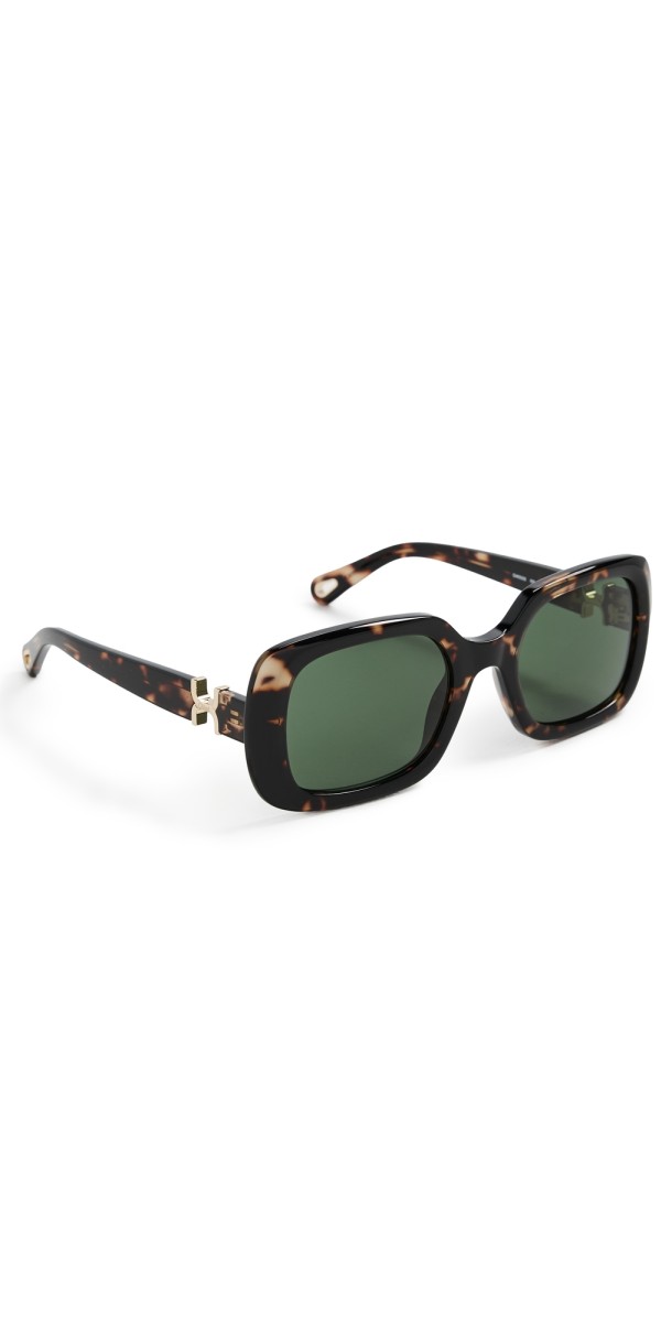 Chloé Square Sunglasses Havana-Havana-Gr