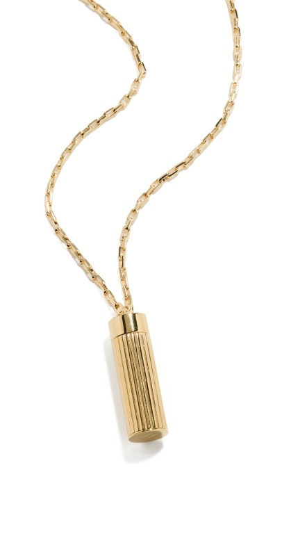 IVI Los Angeles Hollywood Memento Necklace Brass