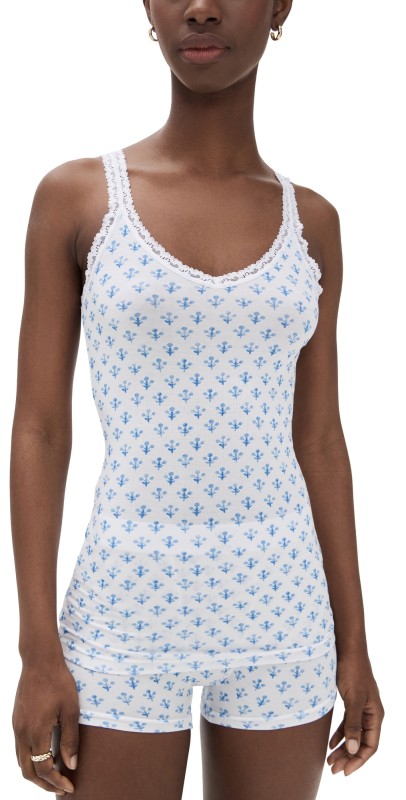Stripe & Stare x Marea Lace Cami Marea Flower Sprig