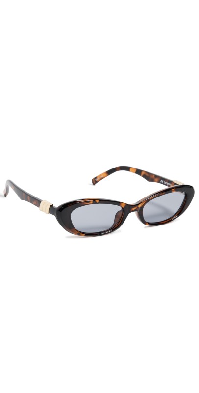 Le Specs The Whisperer Sunglasses Dark Tort
