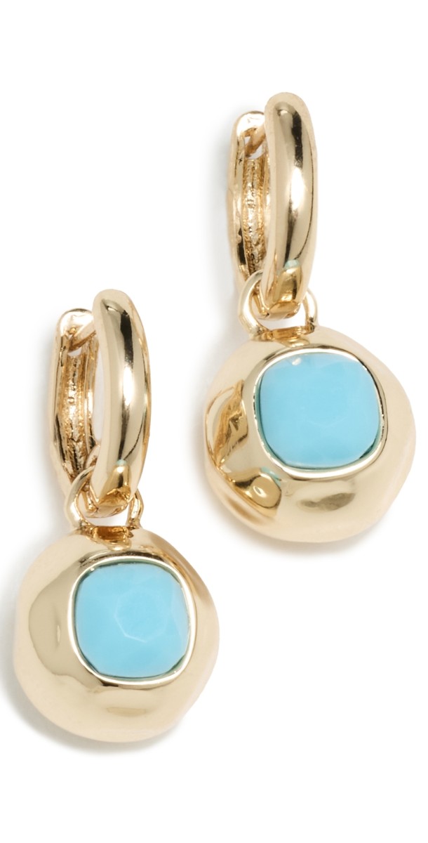 Roxanne Assoulin The Marino Drop Earrings In Turquoise Turquois