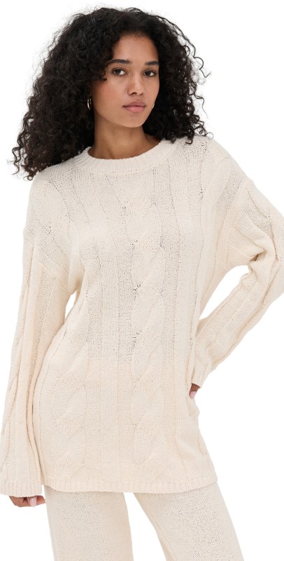 4th & Reckless Leonor Sweater Ecru
