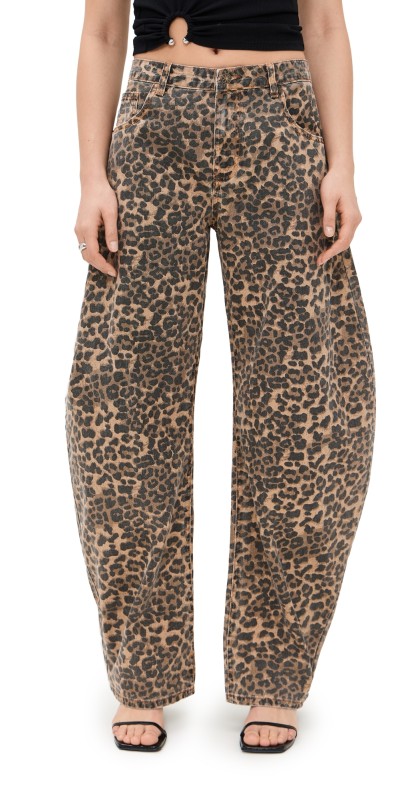 Lioness Horseshoe Jeans Leopard