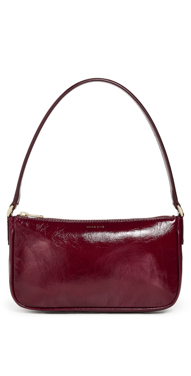 ANINE BING Mini Elly Bag Burgundy