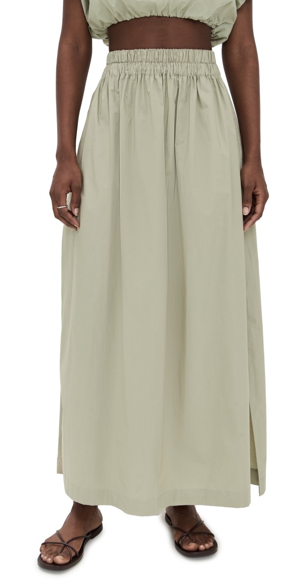 MIKOH Delia Skirt Oyster