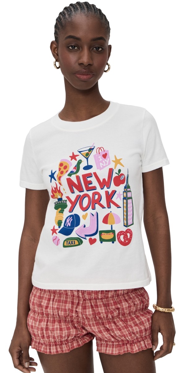 ASKK NY Printed Classic Tee New York