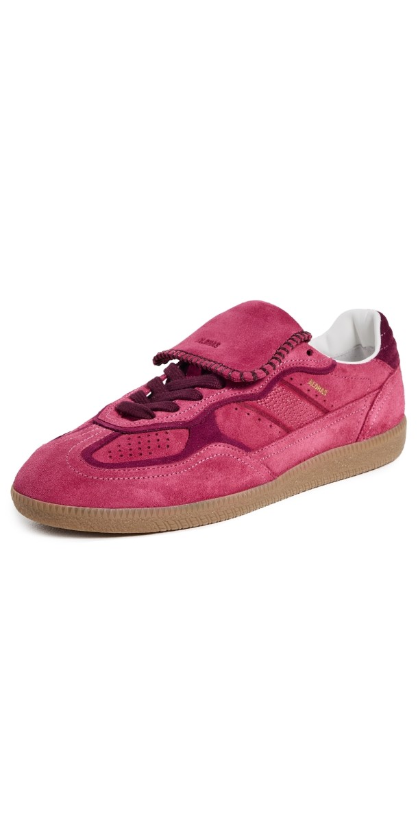 ALOHAS Tb.490 Club Suede Raspberry Leather Sneakers Raspberry