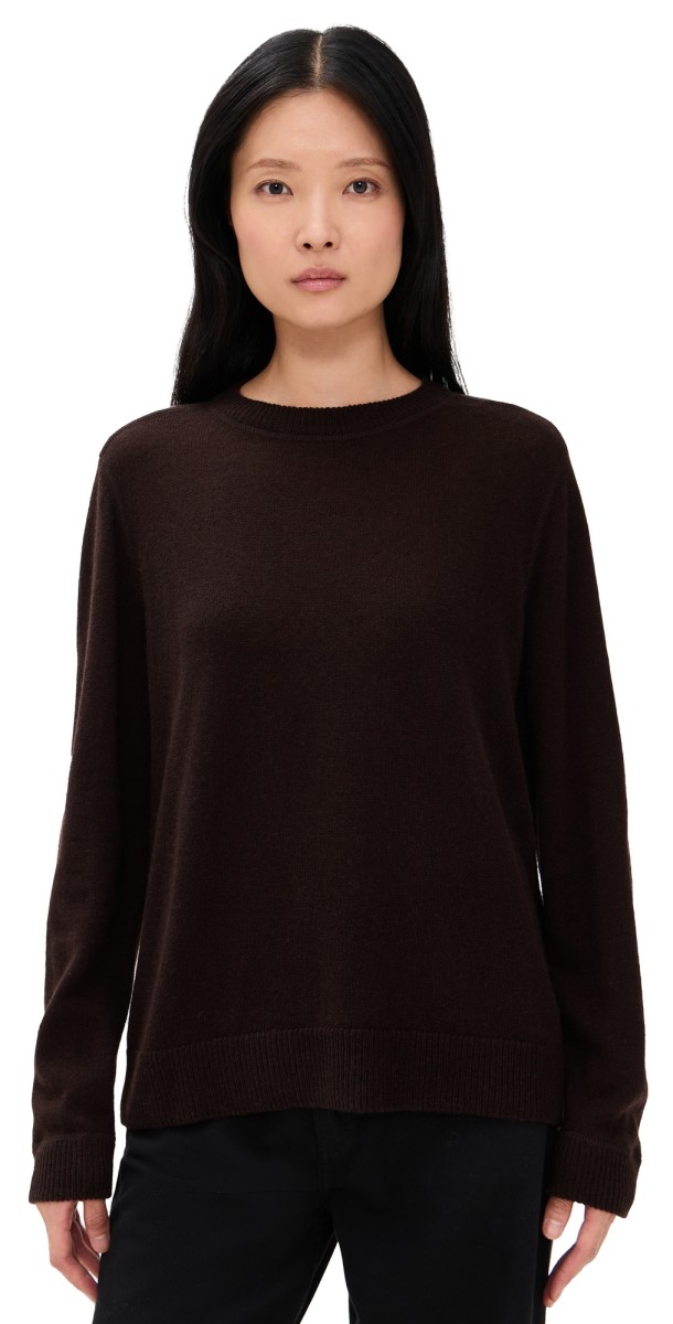 Reformation Cashmere Boyfriend Sweater Mole