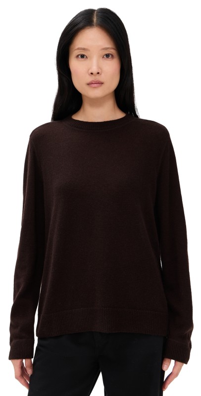 Reformation Cashmere Boyfriend Sweater Mole
