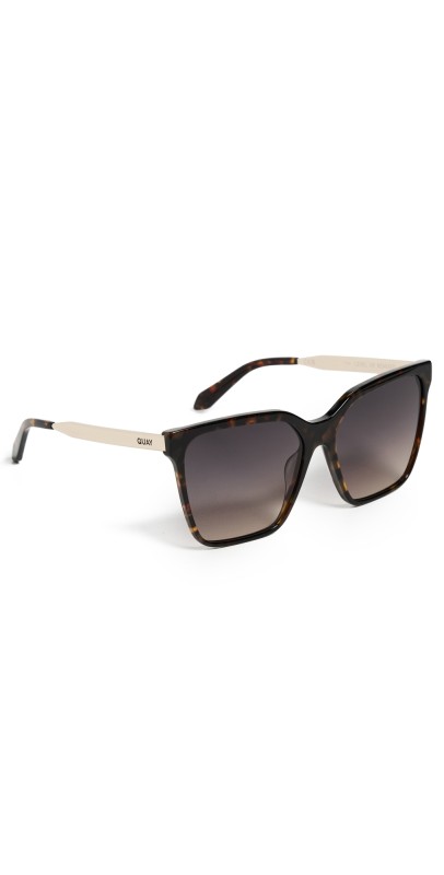 Quay Level Up Remixed Sunglasses Neutral Tort/Smoke Taup