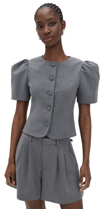 Sandy Liang Bonny Jacket Grey