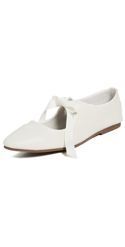 Intentionally Blank Valley Ballet Flats Cream