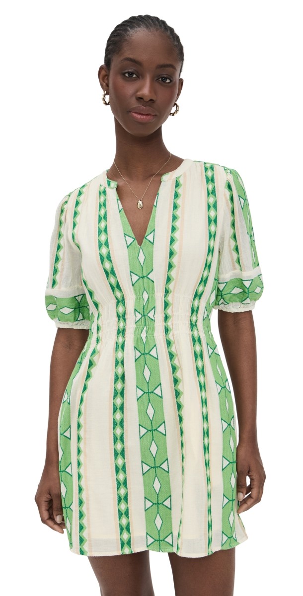 Velvet Lucy Dress Lime