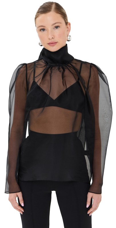 AnOnlyChild Teddy Blouse Black