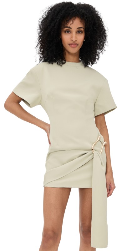 Lioness Martini Mini Dress Matcha