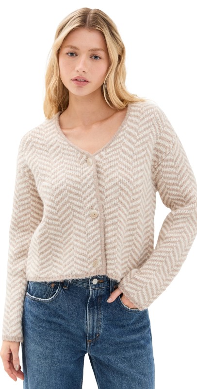 Z Supply Naomi Cardigan Sea Salt
