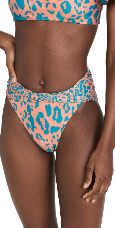 Agua Bendita Lily Balam Bikini Bottoms Peach