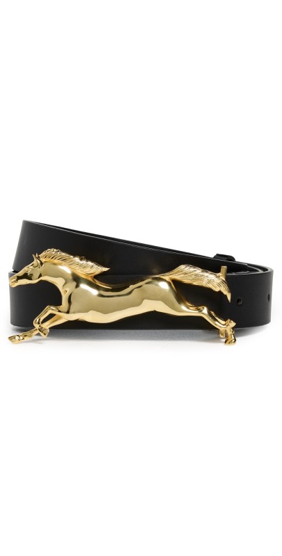 Johanna Ortiz Iconic Imagery Belt Midnight Black/Gold