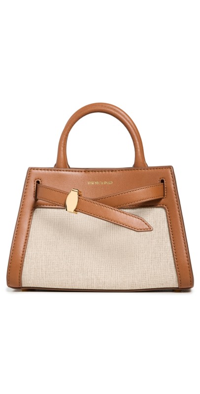Veronica Beard Mini Veronica Beard Dash Bag Natural Linen/Hazelwood