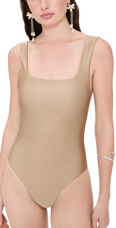 JADE Swim Haven One Piece Taupe