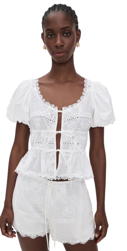 En Saison Marisol Top White