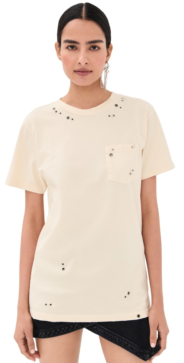 Isabel Marant Yezrane Tee Ecru