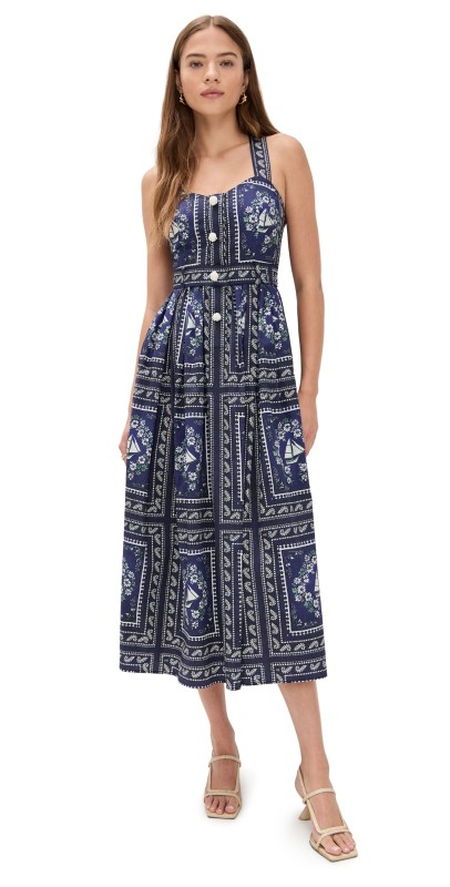Hunter Bell Cleo Dress Bon Voyage