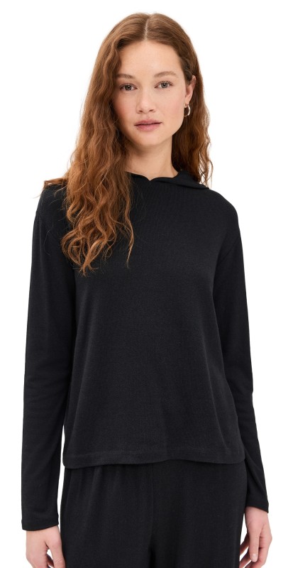 Vince Lounge Hoodie Black