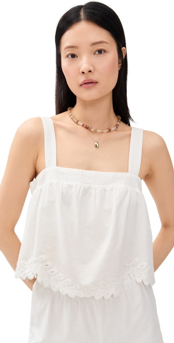Z Supply Annecy Top White