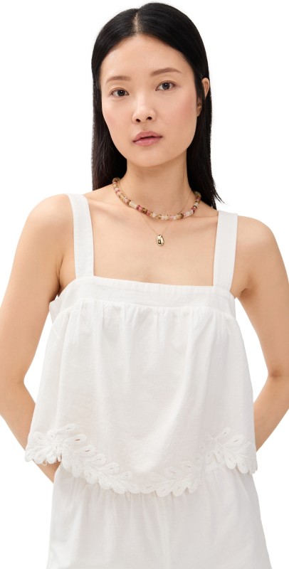 Z Supply Annecy Top White