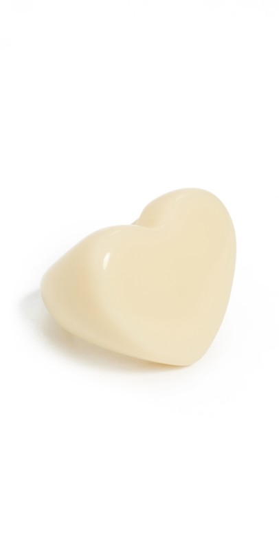 Clare V. Grande Heart Ring Cream