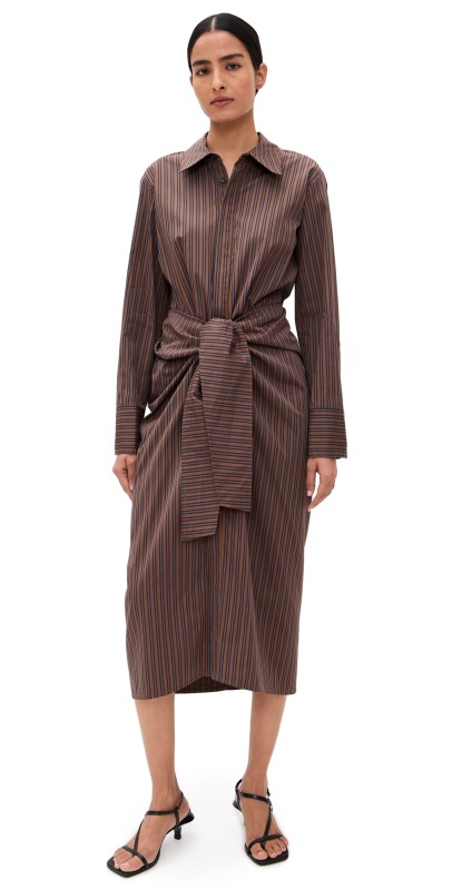A. L.C. Mila Dress Brown Multi