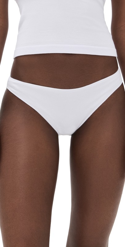 Lunya Seamless Modal Bikini Hushed Tan