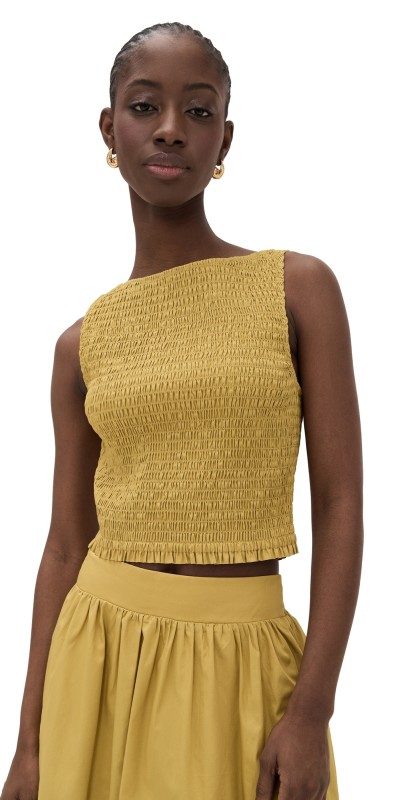 Marea Charlotte Top Chartreuse