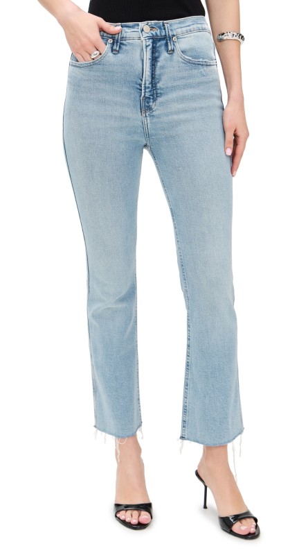 Good American Good Standard Kick Flare Jeans Indigo95