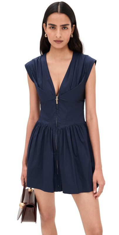 Cult Gaia Rocca Dress Deep Lake