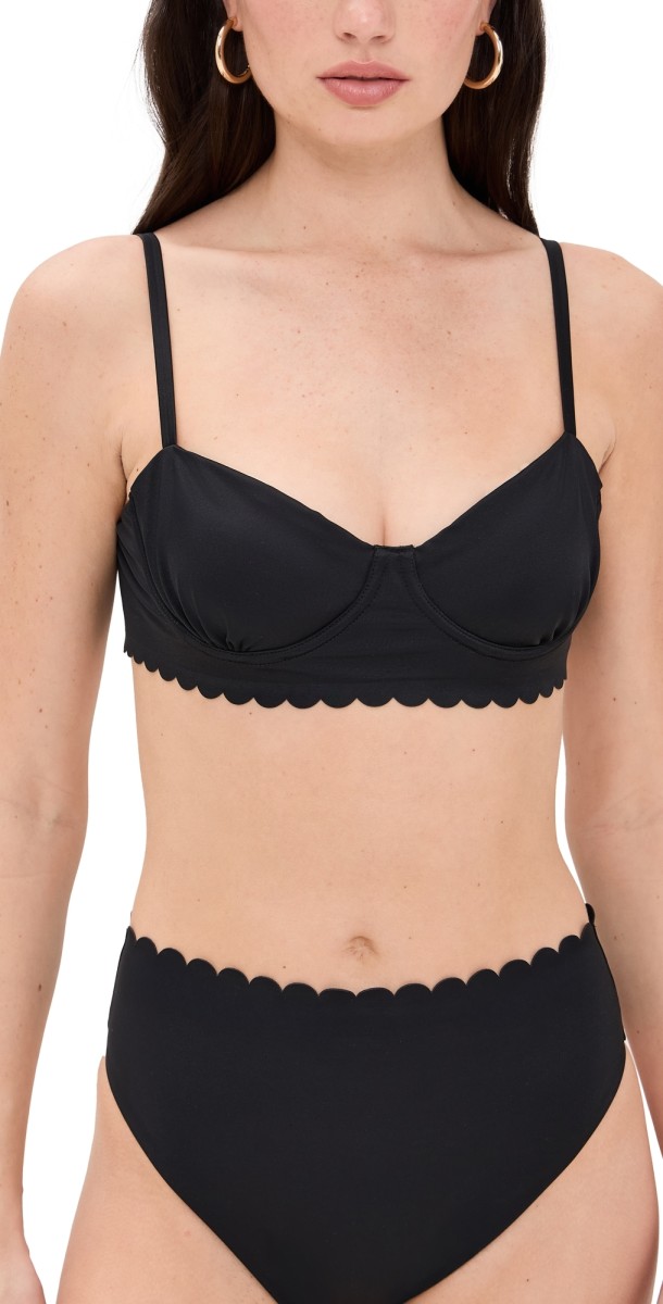 Agua Bendita Lauren Underwire Top Black