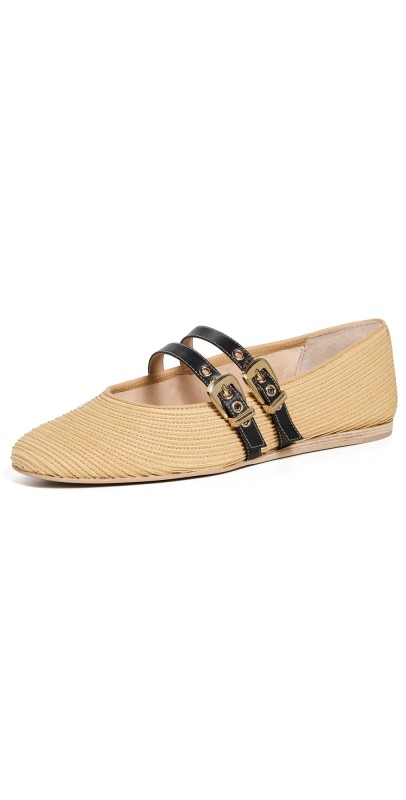 Dolce Vita Baylee Flats Natural Raffia