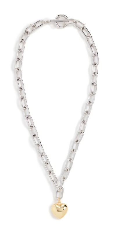 SHASHI Commitment Necklace Gold/Silver