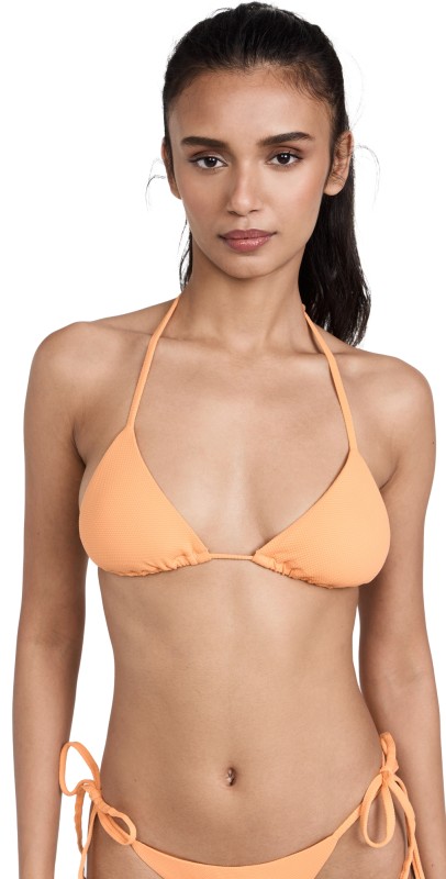 Eberjey Nessa Bikini Top Cantaloupe