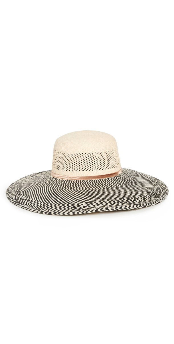 Freya Magnolia Straw Hat Natural/Black